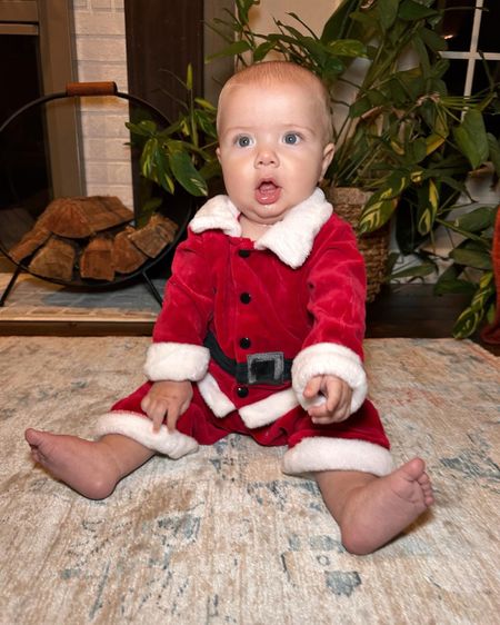 Infant Santa outfit 