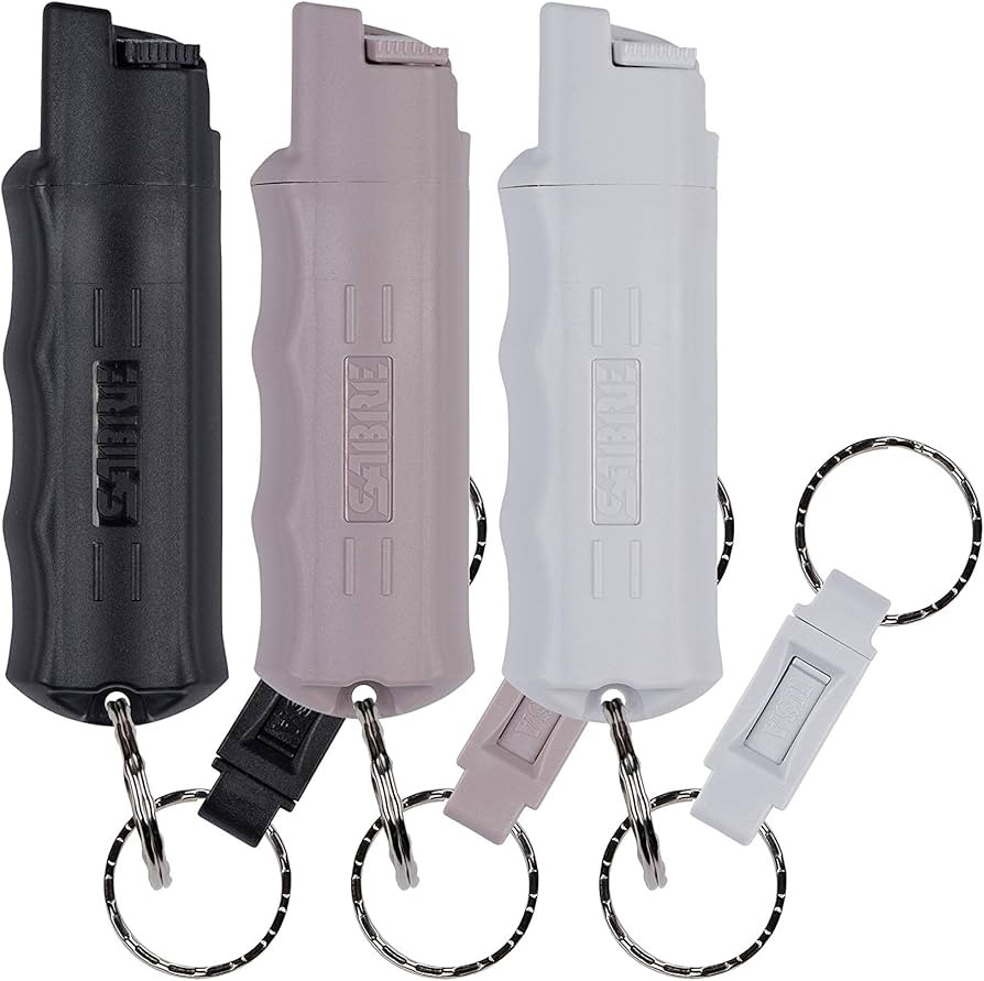 SABRE Pepper Spray, Maximum Police Strength OC Spray, Quick Release Keychain for Easy Carry and F... | Amazon (US)