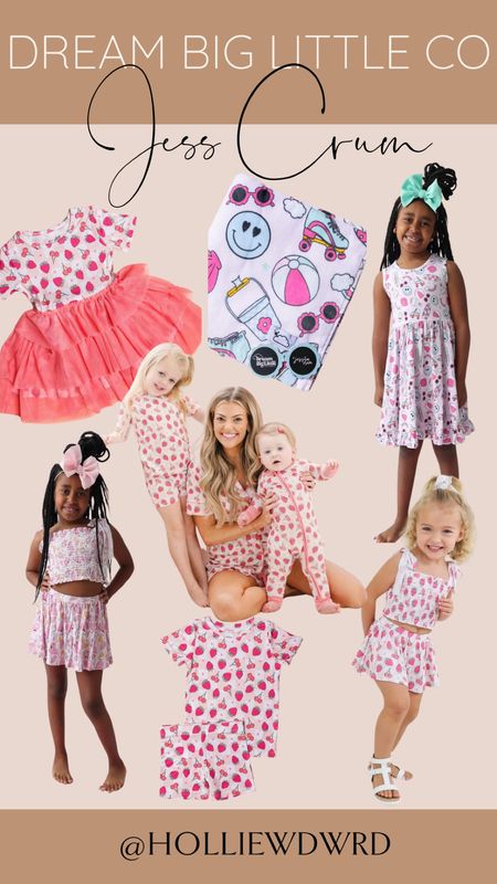 Jess Crum’s collection with Dream Big Little Co! 
