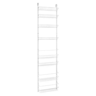 ClosetMaid 8 Tier Over-the-Door Adjustable Wire Rack White | Target