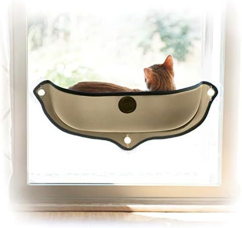 K&H PET PRODUCTS EZ Mount Window Bed Kitty Sill - Mounts to Virtually Any Glass Window or Door, M... | Amazon (US)