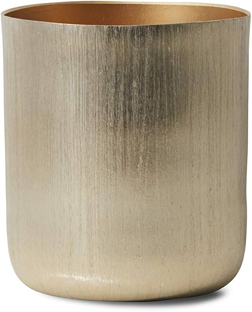 Serene Spaces Living Gold Cylinder Vase, Fancy Flower Vase Used as Elegant Table Centerpieces & W... | Amazon (US)