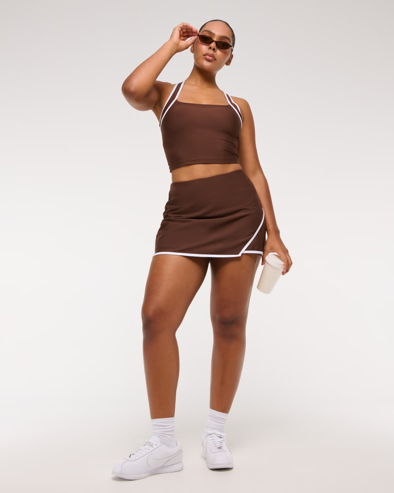 Women's YPB sculptLUX Strappy-Back Tank | Women's Active | Abercrombie.com | Abercrombie & Fitch (US)