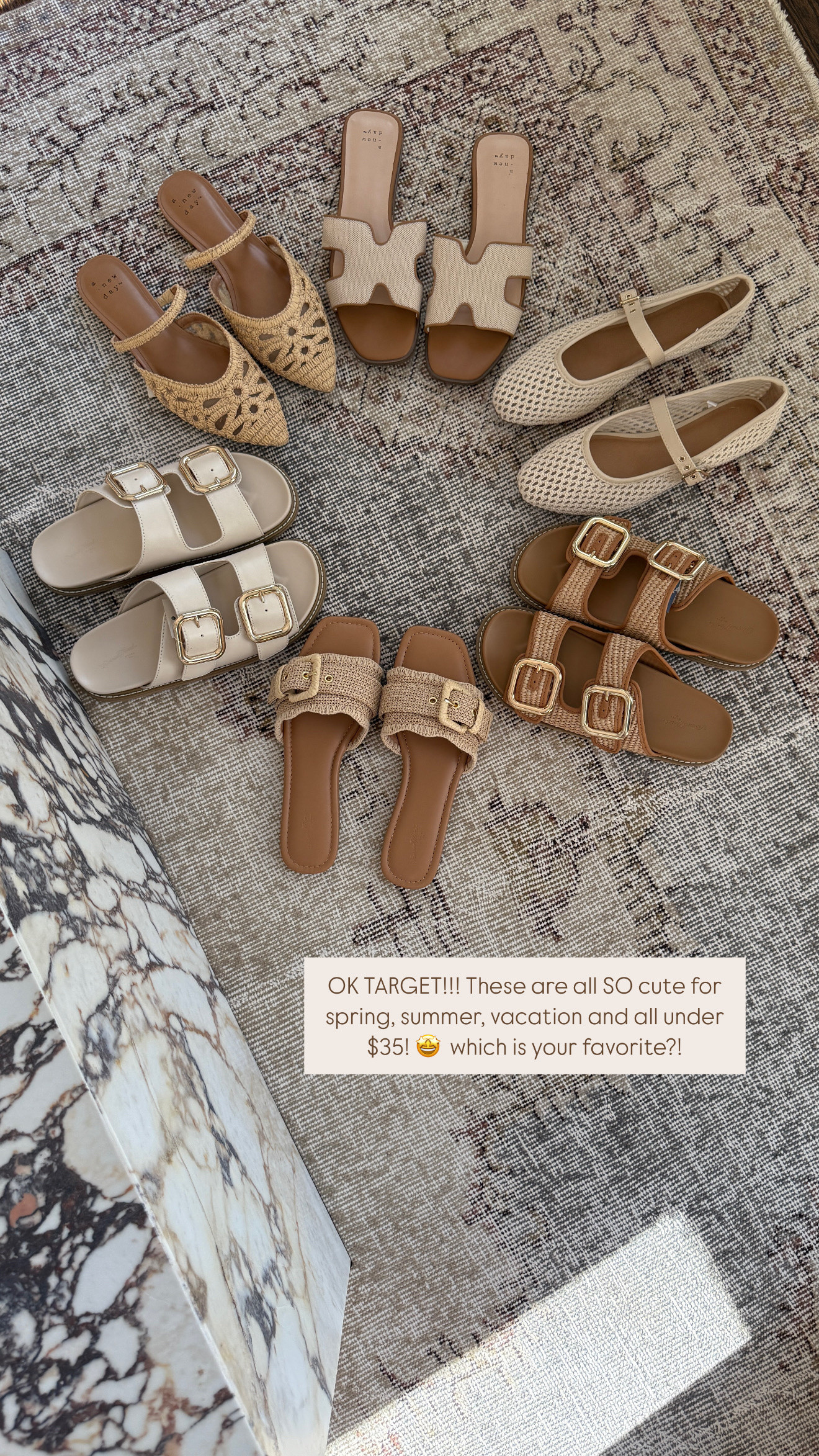 All of these sandals are so cute and they are all under $35! Which one is your favorite?

#LTKShoeCrush #LTKSeasonal #LTKFindsUnder50