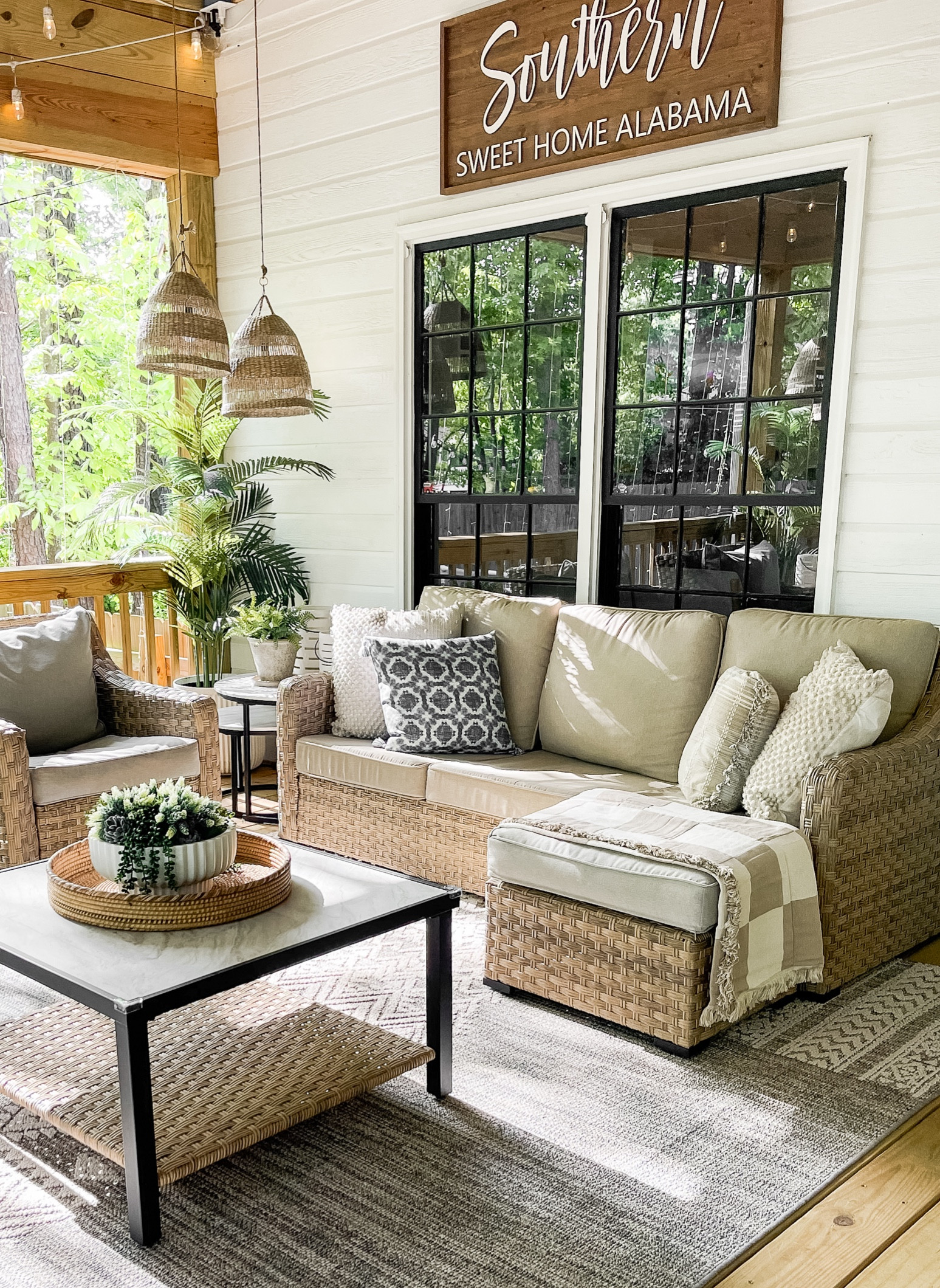 My checkered throw blankets
They are the perfect light weight for spring and summer evenings.

They have fringe detail on the edges 

Mine are the color:  neutrall 

#LTKfindsunder50 #LTKSeasonal #LTKhome