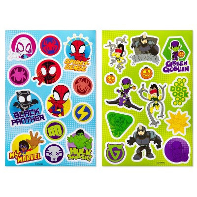 Marvel's Spidey and His Amazing Friends Stickers Box for Kids 156ct - 12 Sheets | Target