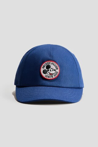 H & M - Cotton Cap - Bright Blue/Mickey Mouse | H&M (US + CA)