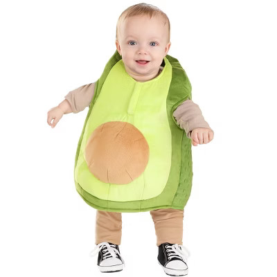 HalloweenCostumes.com 12/18mo   Avocado Infant Costume, Baby Food Costume for Halloween, Green/Green/Brown | Target