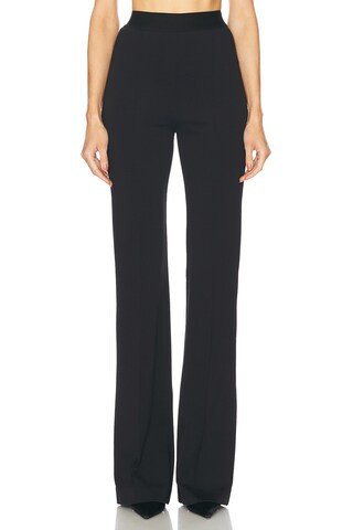 WARDROBE.NYC x Rosie Huntington-Whiteley RHW Stretch Trouser in Black - Black. Size S (also in ). | FWRD 