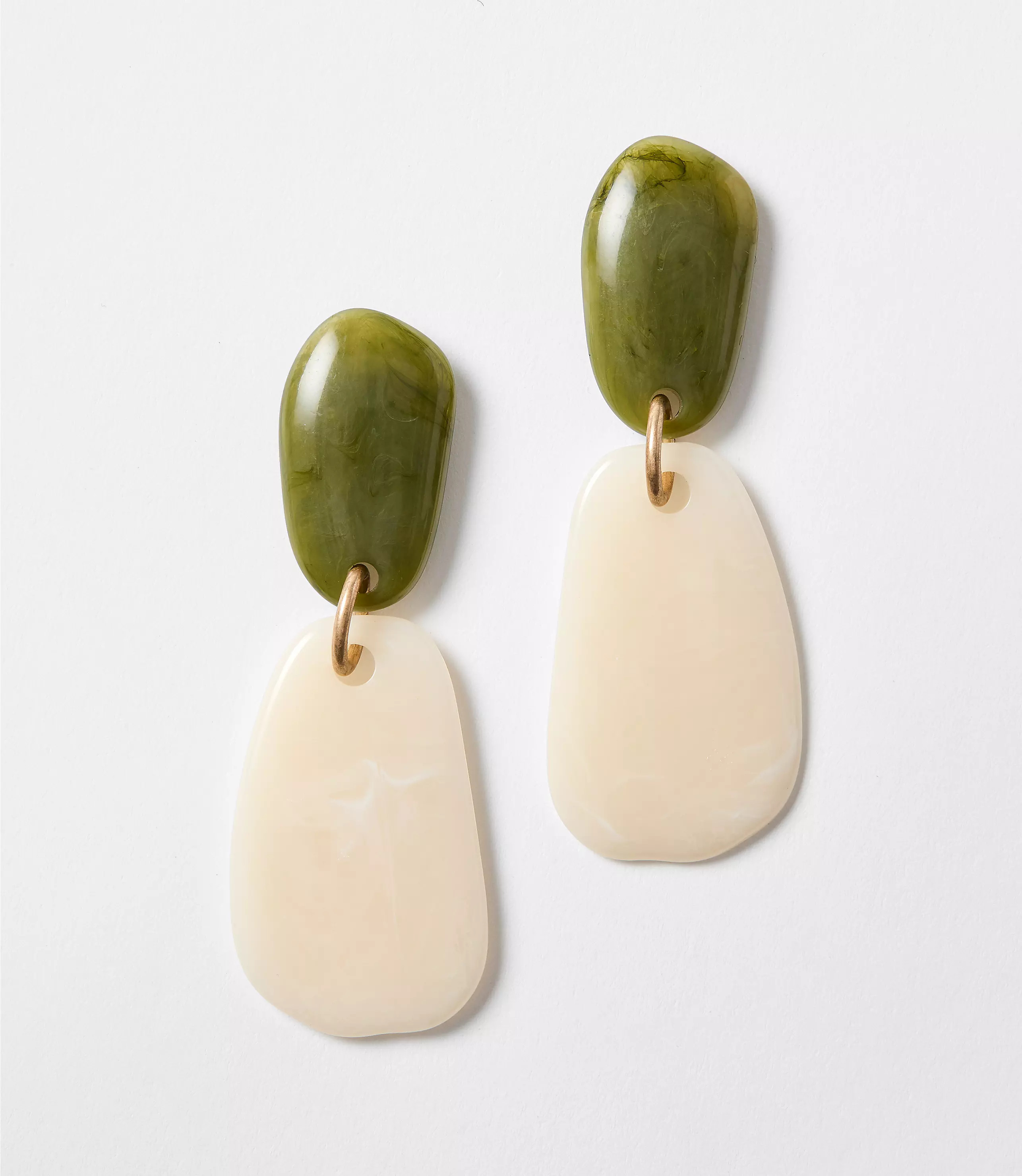 Modern Double Drop Earrings | LOFT