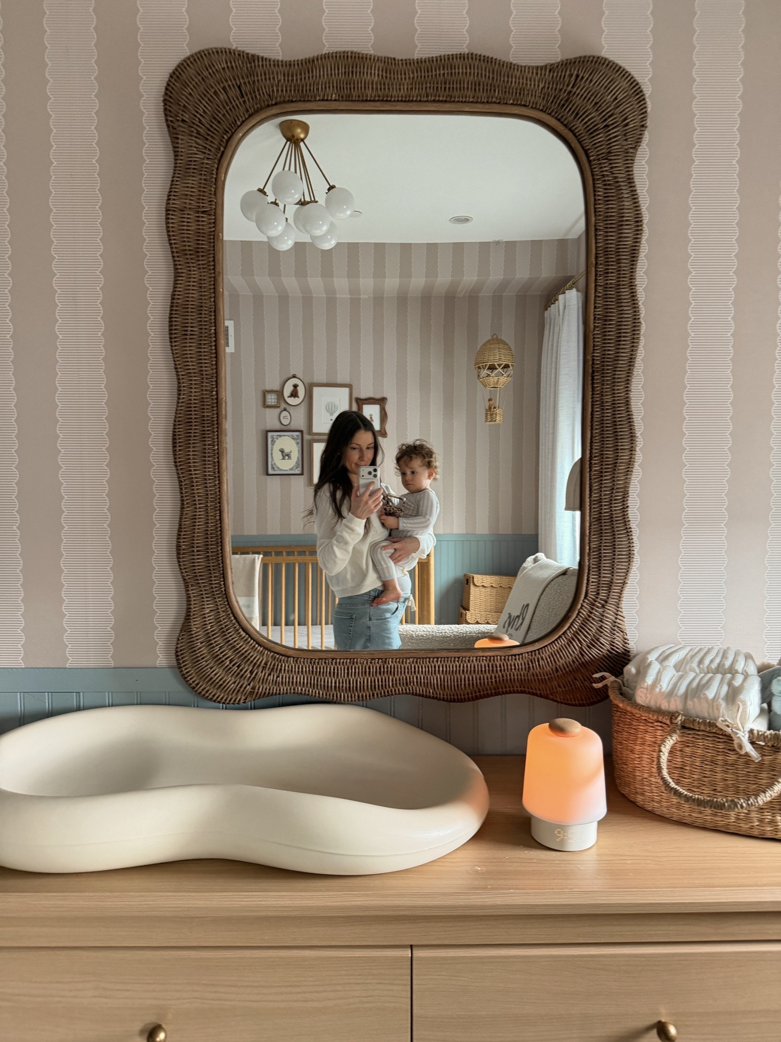 I'm always asked where this mirror is from - unfortunately this exact one is no longer sold but there are lots of great similar ones that I have linked here! 

#LTKHome