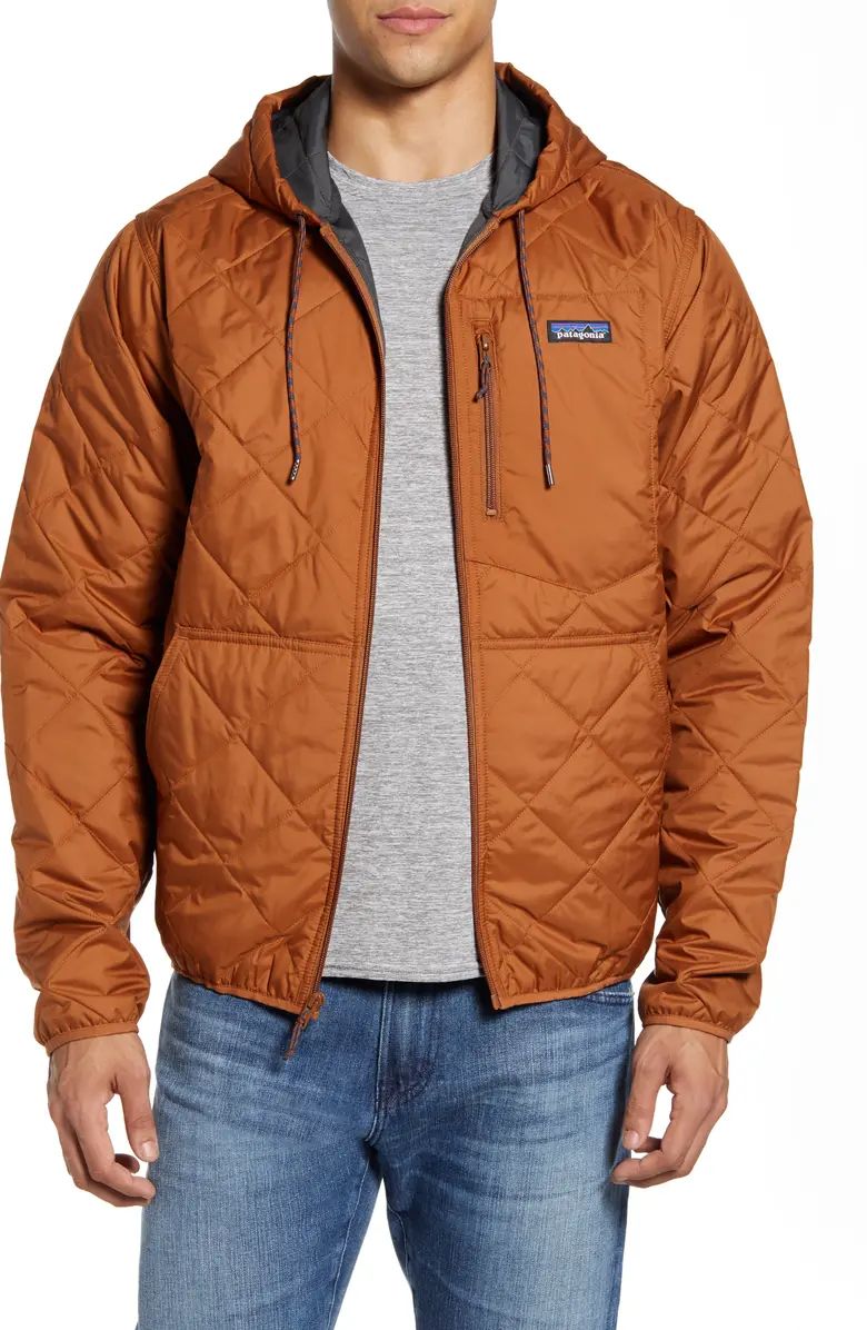 Weather Resistant Thermogreen Insulated Recycled Ripstop Hooded Jacket | Nordstrom