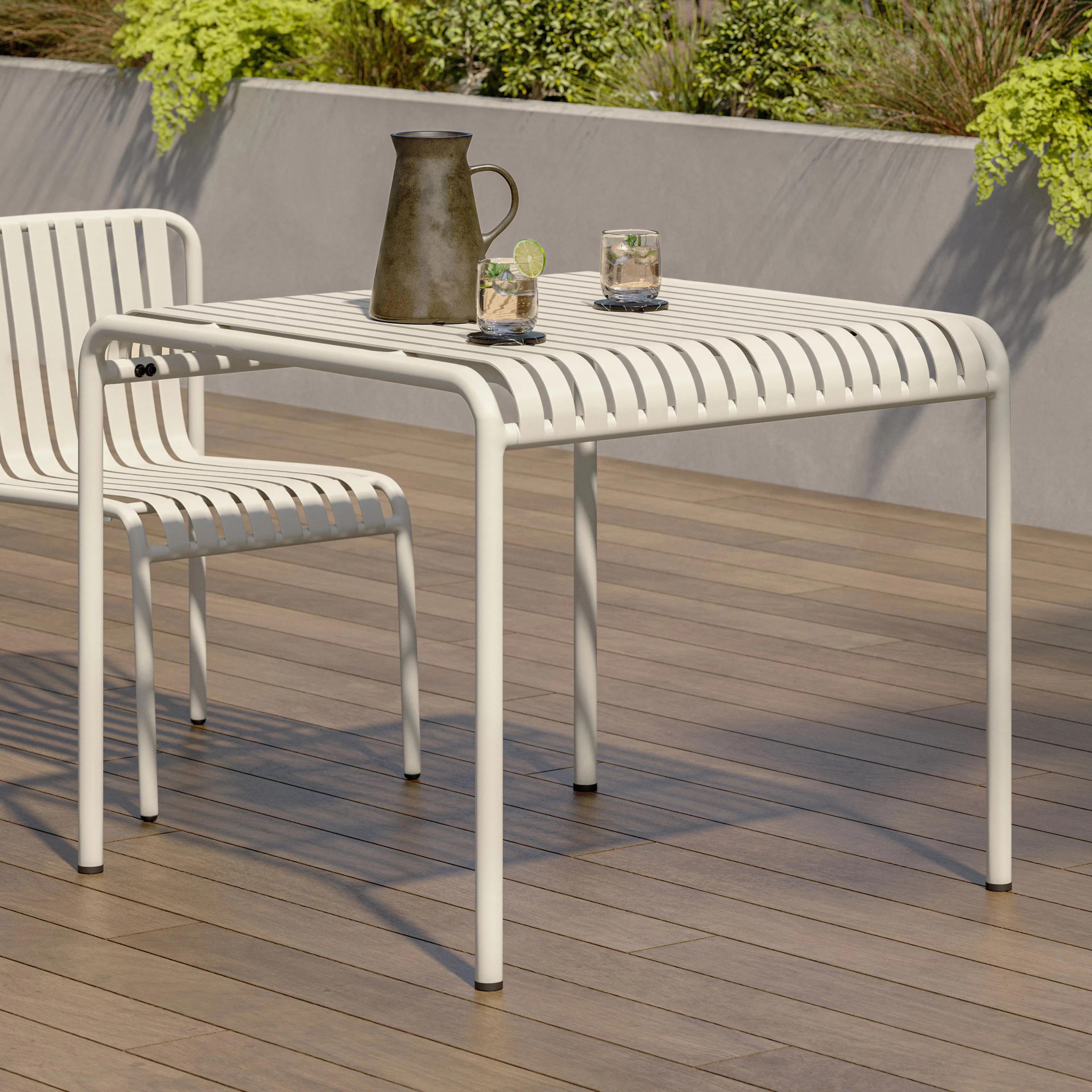 Sarek 35.5" Outdoor Dining Table - Taupe | Article
