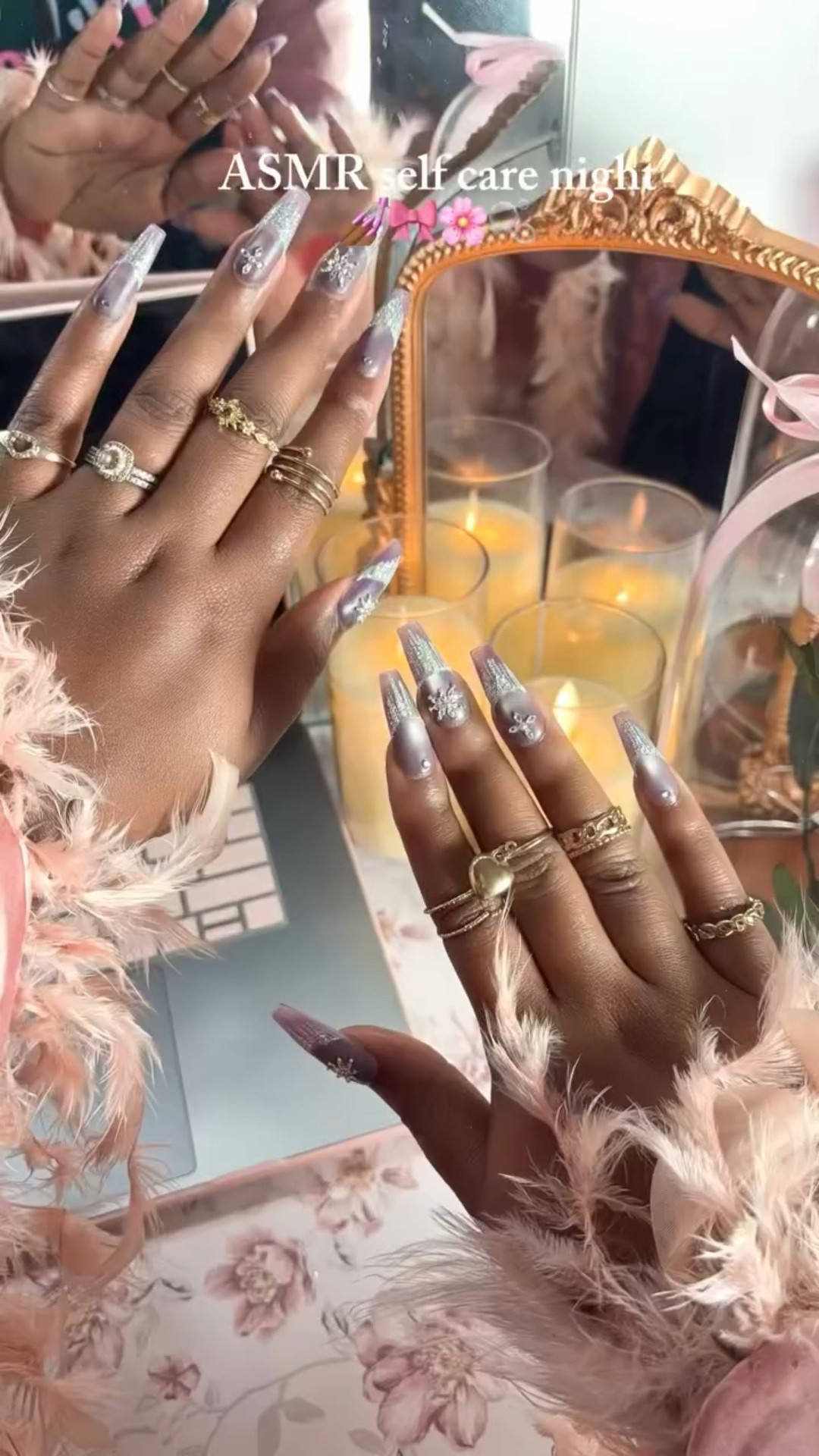 Your favorite nail videos are back with your favorite nails from @bloomnails_official 🥰🩷

I am so obsessed with the design of these omg! @_everali_ keeps getting better and better with her gorgeous designs! Have you shopped Bloom Nails yet!?

Also, fall is around the corner and yes I’m watching Nightmare Before Christmas in August lol! I’m sooo ready! 🩷
-
-
#pinkaesthetic #pinkgirl #nailsnailsnails #nailsofinstagram #nails💅 #nailtutorial #pressonnail #pressons #nailasmr #asmr #selfcarenight #selfcare