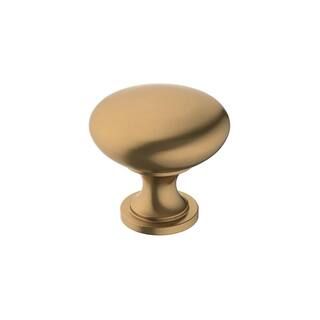 Amerock Edona 1-1/4 in. Dia (32 mm) Champagne Bronze Cabinet Knob BP53005CZ - The Home Depot | The Home Depot