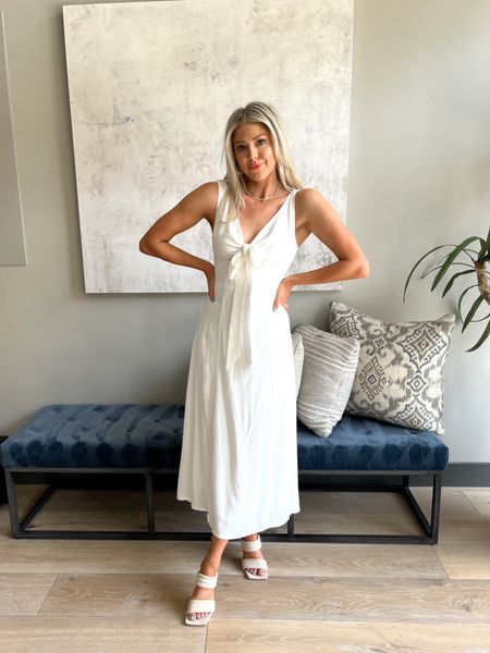 Love this white maxi dress from Petal and Pup. Perfect spring time dress. Wearing an XS. 

#LTKwedding #LTKstyletip #LTKfindsunder100