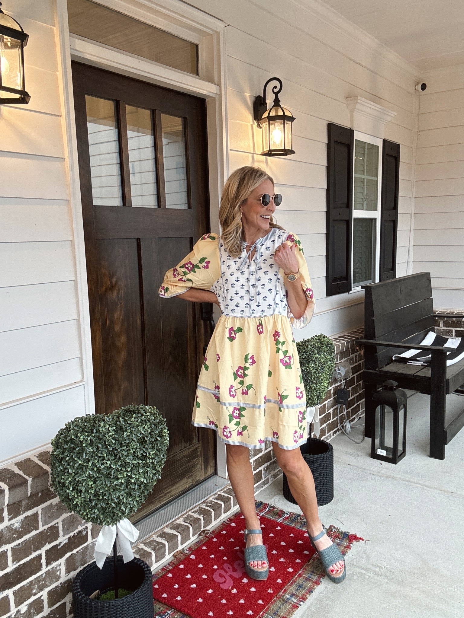The prettiest spring dress with bold floral sleeves—lightweight, comfy, and so fun! Wearing size small. 



Part 3 of my 3AM Amazon order and I’m officially convinced late-night scrolling is my cardio. 😂 These are the kind of pieces that make getting dressed EASY—cute, comfy, polished, and somehow giving “I tried” even when you didn’t. Comment AMAZON and I’ll send you the full roundup!

From the striped dress to the wide leg jeans, to the floral dresses that look way more expensive than they are… every single piece is a spring win.

✔️ effortless outfits
✔️ teacher-friendly + weekend-ready
✔️ flattering fits
✔️ easy to style with sneakers, sandals, or wedges

Everything is linked + I’m wearing a size small in all.