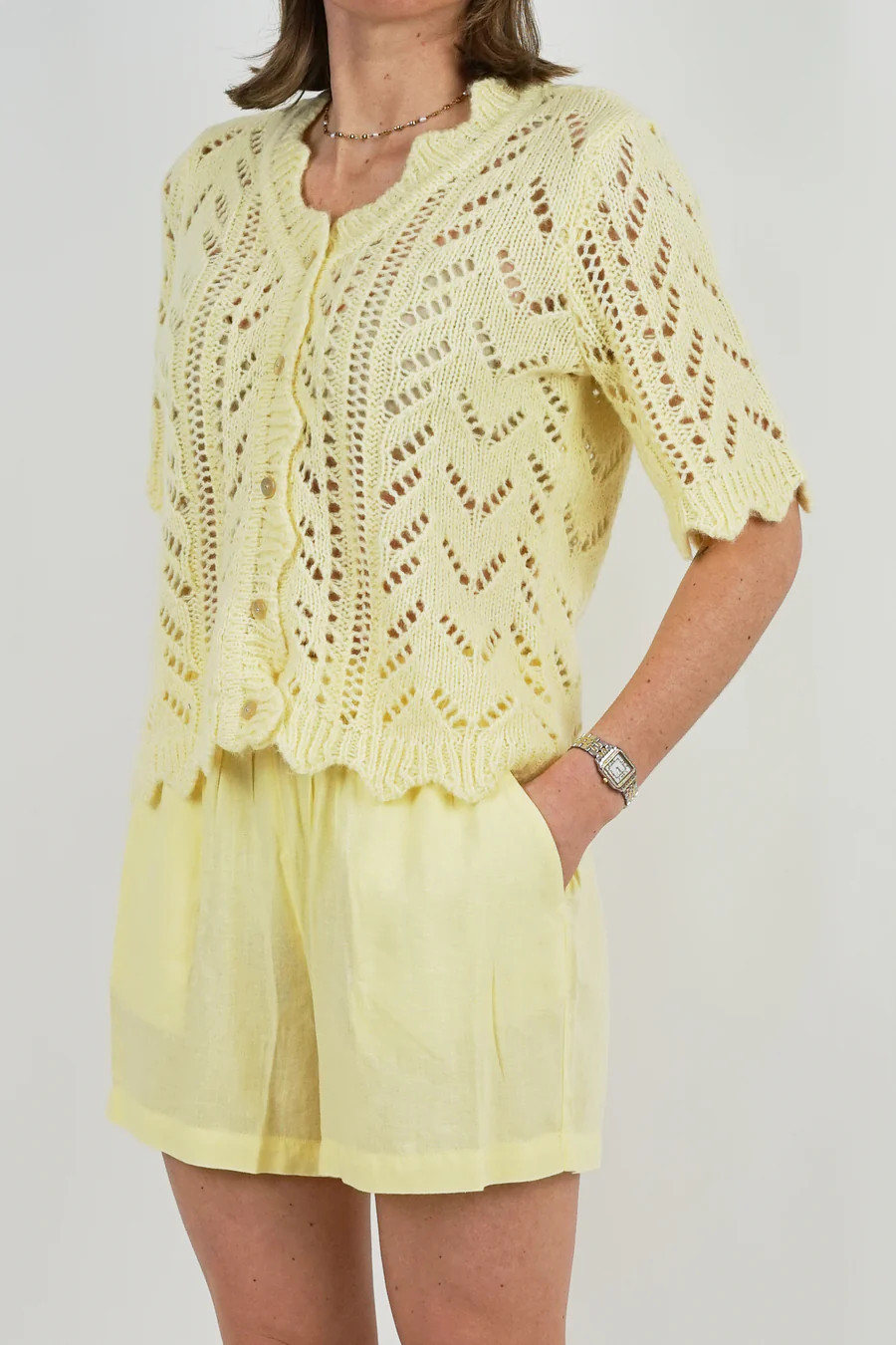 Mix and Match Linen Shorts | The Edit Boutique