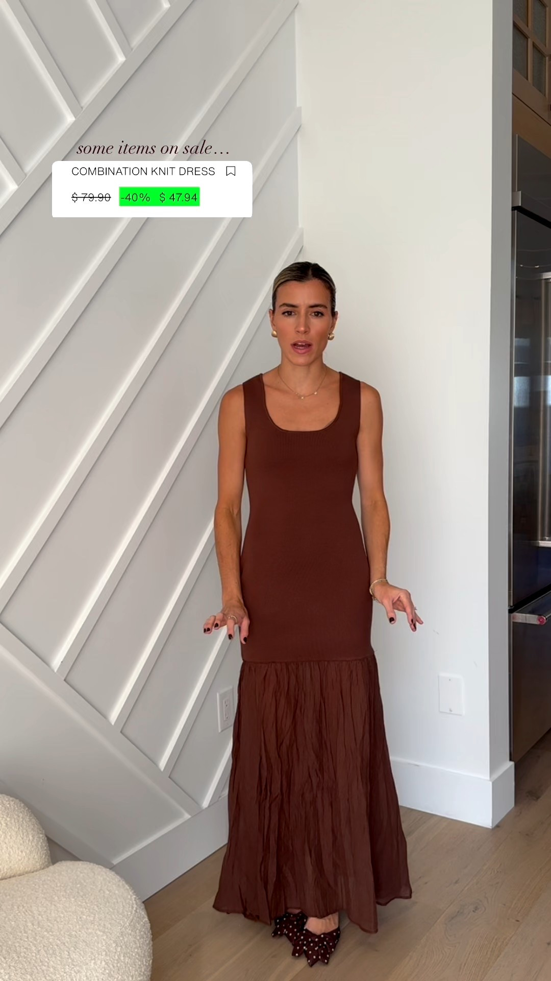 Dress size small 
On sale!

#LTKFindsUnder100 #LTKFindsUnder50