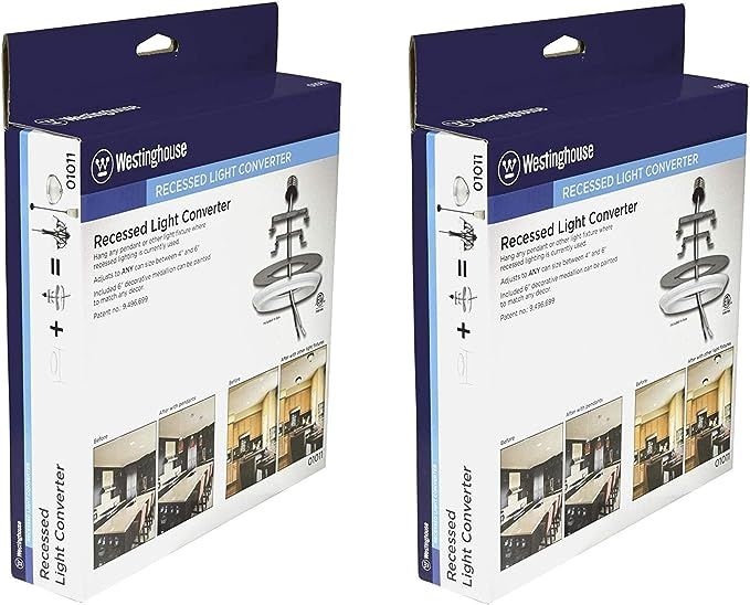 Westinghouse 0101100 Recessed Light Converter - 2 Pack | Amazon (US)
