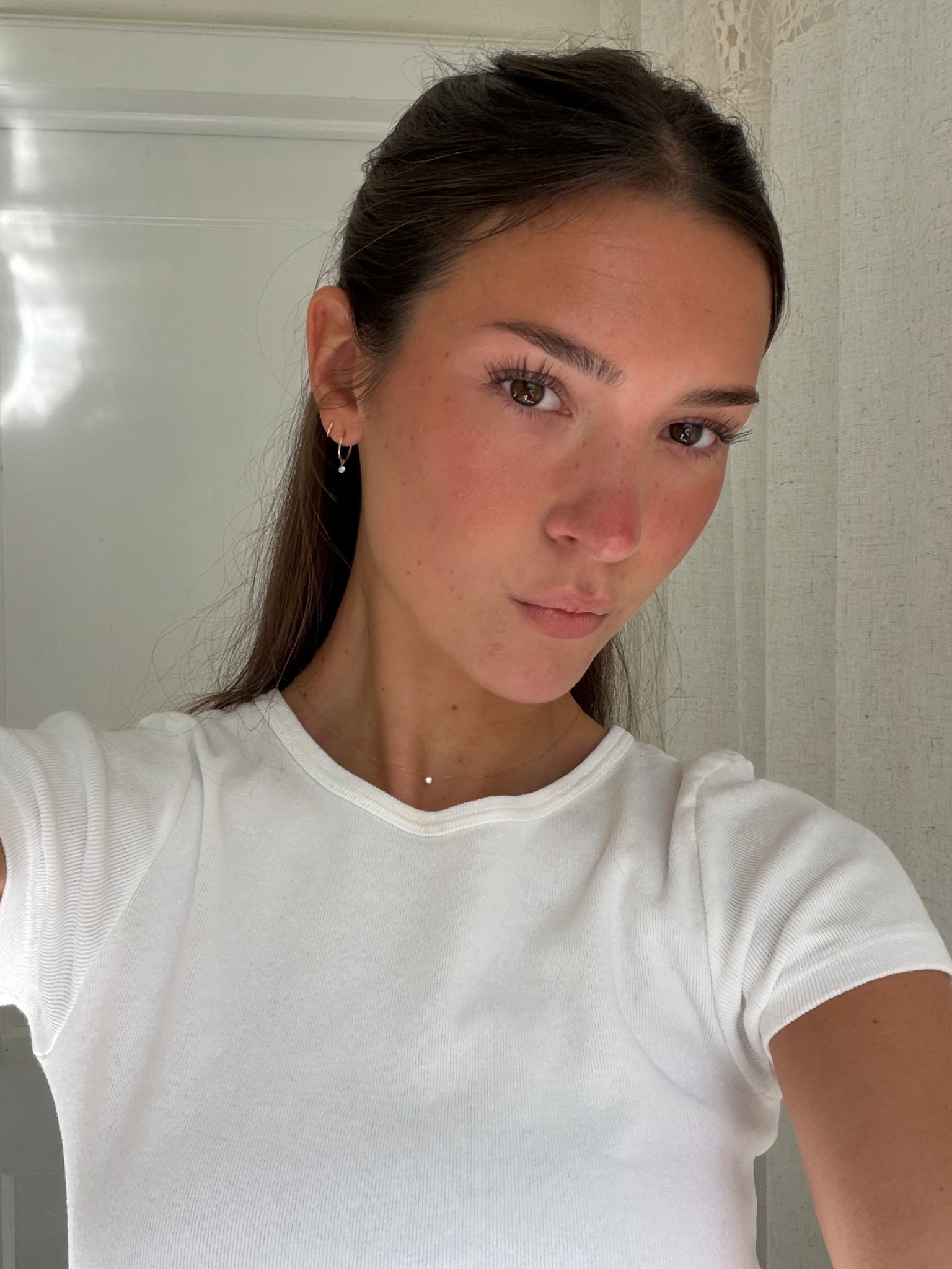 Everyday diamond necklace and earrings from Gorjana!!! Sooo simple and dainty💗 I never take it off! 

#LTKootd #LTKSeasonal #LTKselfcare