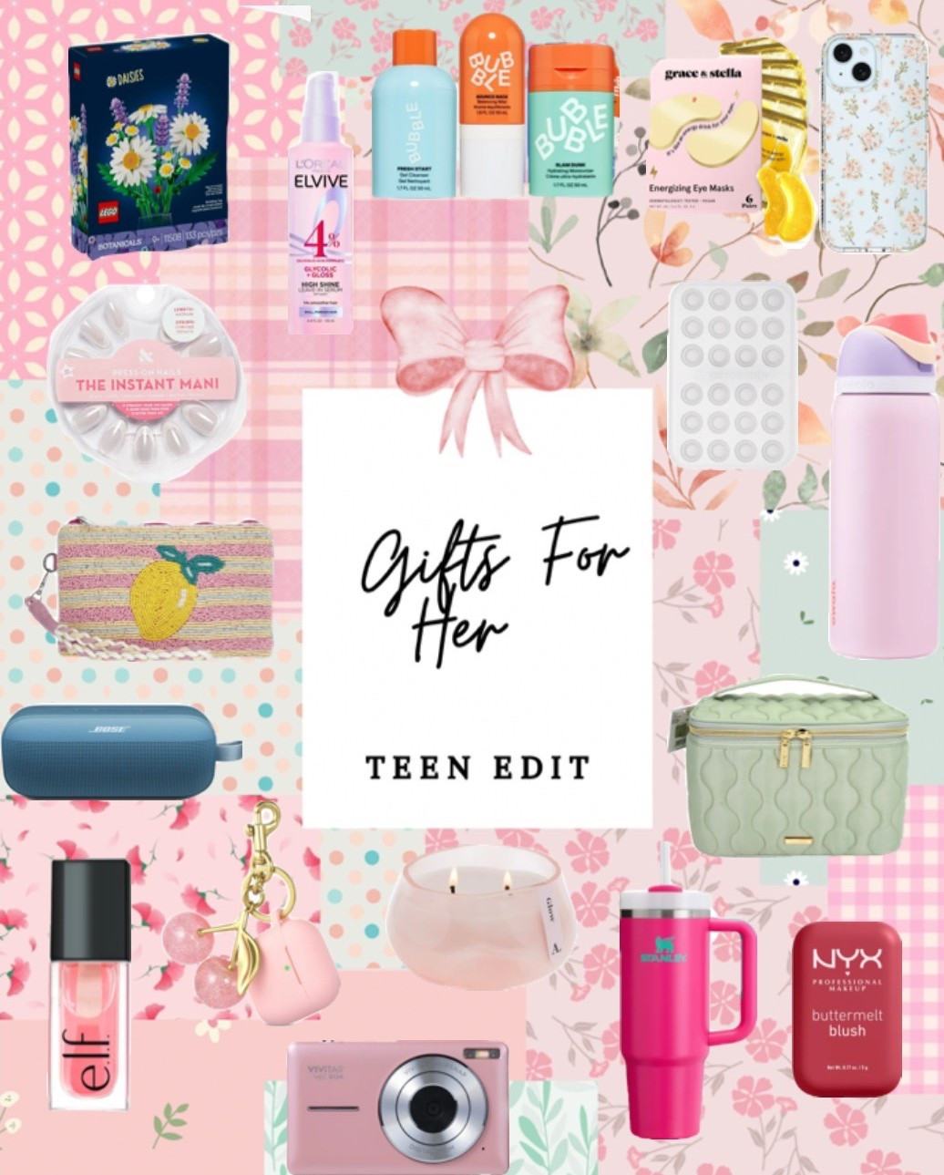 Affordable gift guide for teen girls & young adults 💕 These are the cutest finds that feel way more expensive than they are—perfect for Easter baskets, birthdays, or just because. Think beauty must-haves, cozy accessories, and everyday essentials she’ll actually use. Save this for your next gift idea or spring refresh 🌸

#LTKSaleAlert #LTKgrwm #LTKBeauty