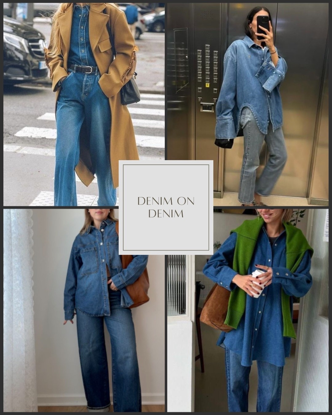 2025 FALL TRENDS 🍂 Denim on denim a timeless combo. Mix and match different shades or go for a monochromatic look. Pro tip, pair denim with the same base hue.



Fall outfit ideas, autumn outfit inspo

#LTKStyleTip #LTKMidsize #LTKSeasonal