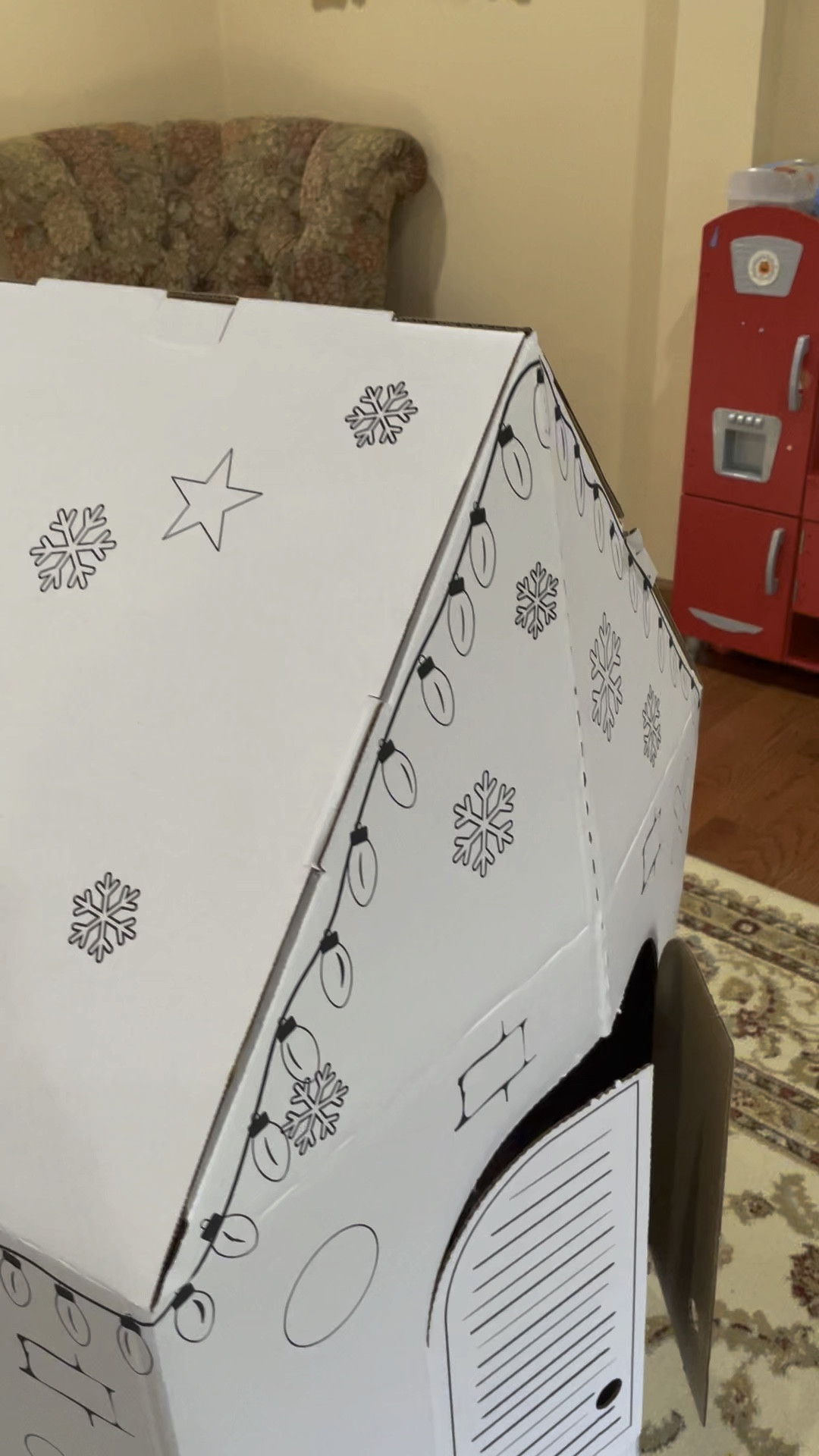 The cutest holiday playhouse for kids to color and play! #founditonamazon #amazon #christmas 

#LTKHoliday #LTKCyberWeek #LTKKids