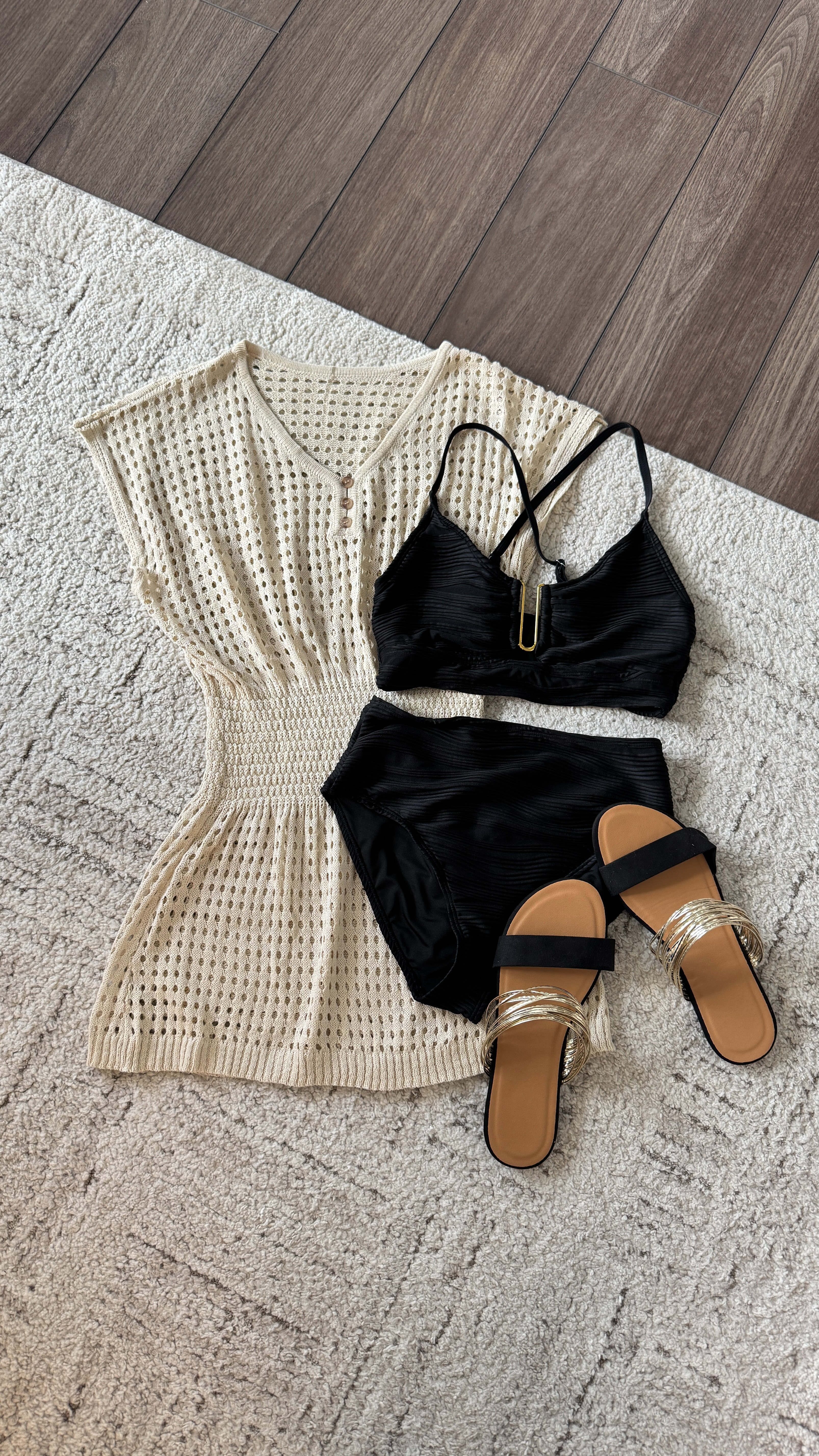 My swimsuit and coverup are on sale 🤍 The perfect combo for warm-weather days and easy beach vibes.  

 #LTKSaleAlert #LTKSwim #LTKTravel