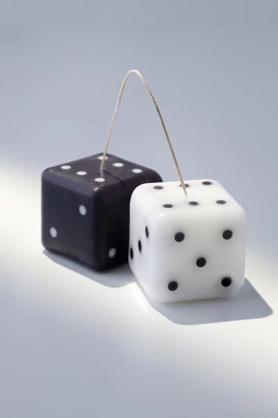 Dice Shaped Candle Set in Black/White at Urban Outfitters | Urban Outfitters (US and RoW)