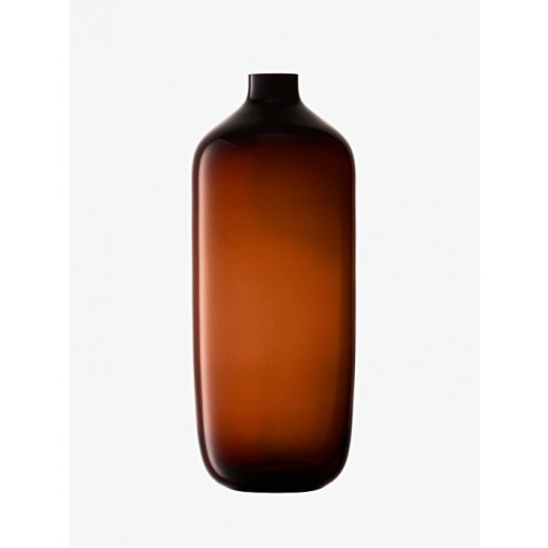 LSA Vessel Vase Height 38cm Peat Brown | Gracious Style