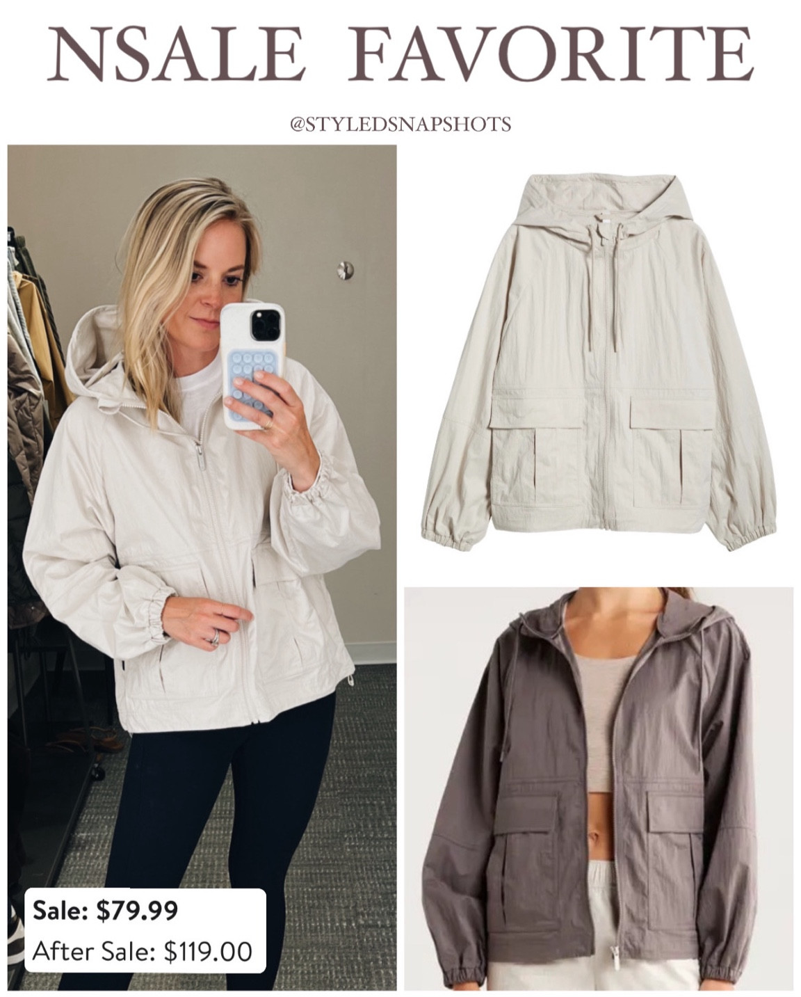One of my favorites from the NSale! Under $100 and 2 colors. I’m wearing an XS 

athleisure, athletic wear 

#LTKFindsUnder100 #LTKFitness #LTKxNSale