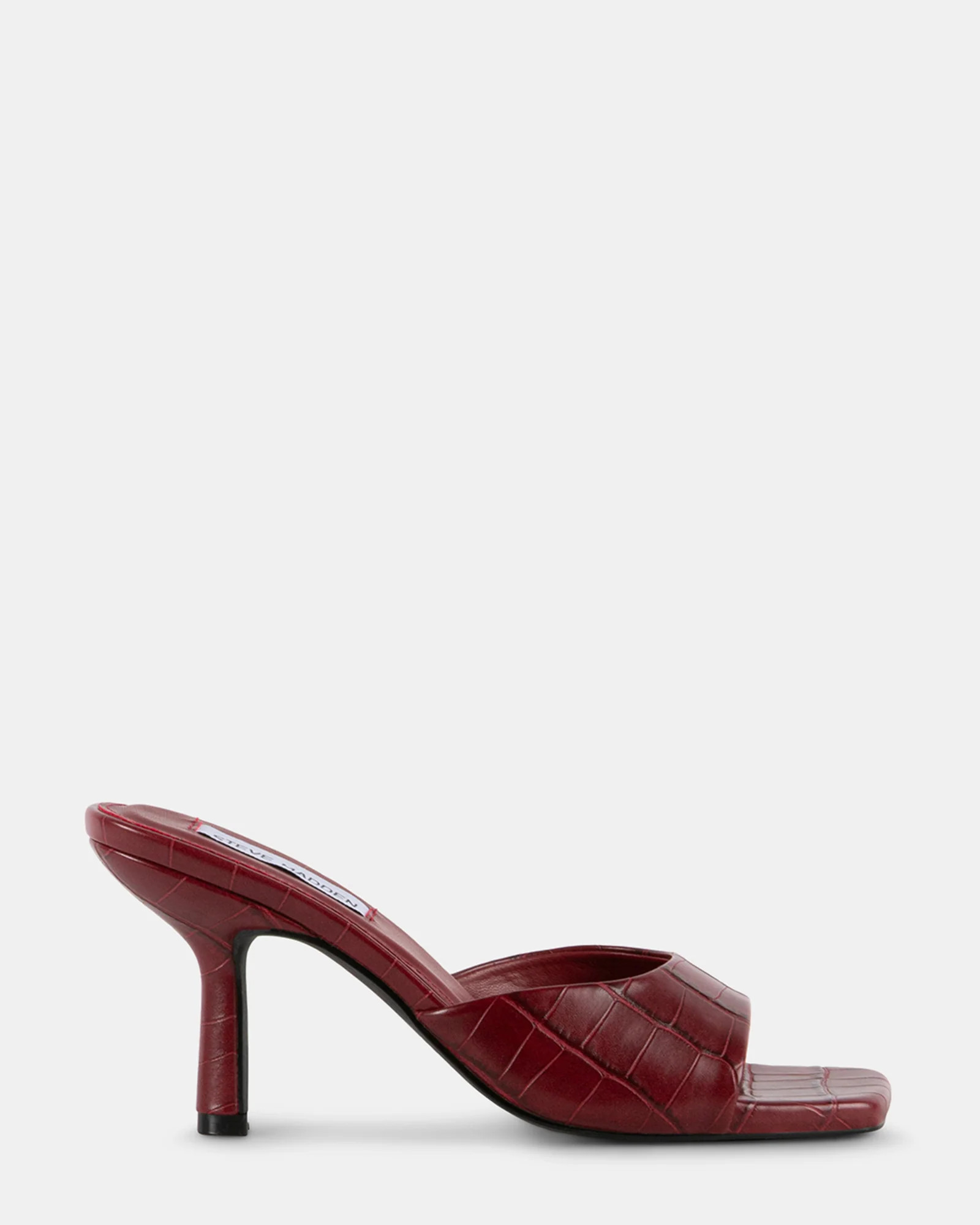 DANNA Natural Exotic Slip-On Mules | Women's Designer Heels | Steve Madden (Canada)