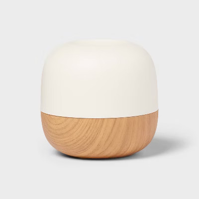Small Woodgrain Essential Oil Diffuser - Threshold™: Ultrasonic Aroma, 5-Hour Run Time, Auto Shut-Off | Target