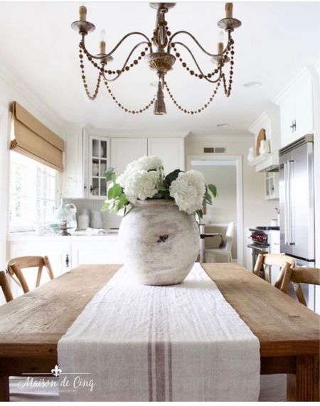 Most asked about things in my house - this vase and dining table!! 
#homedecor #diningroom #frenchfarmhouse

#LTKhome #LTKFind