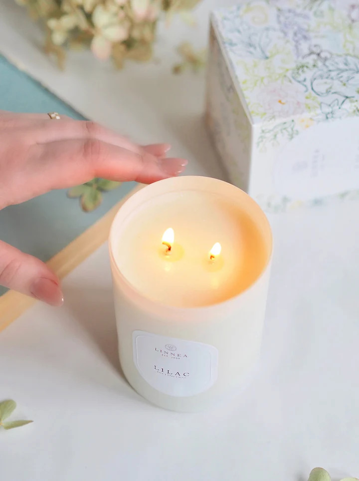 Lilac 2 Wick Candle | The Cross Decor & Design