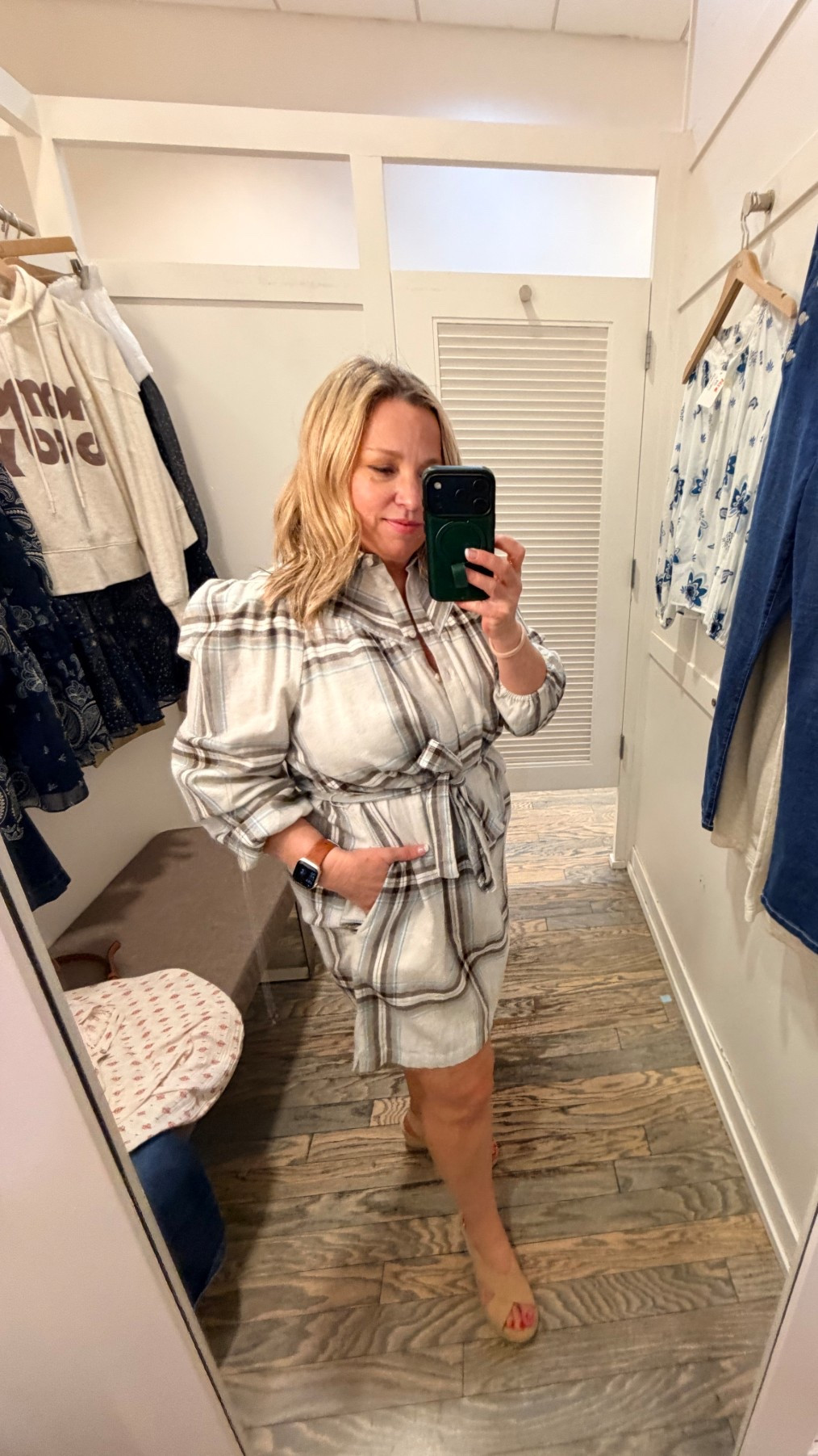 Petite friendly dress is the SOFTEST flannel! Runs short - cute with boots 

#LTKSeasonal #LTKHoliday #LTKPetite