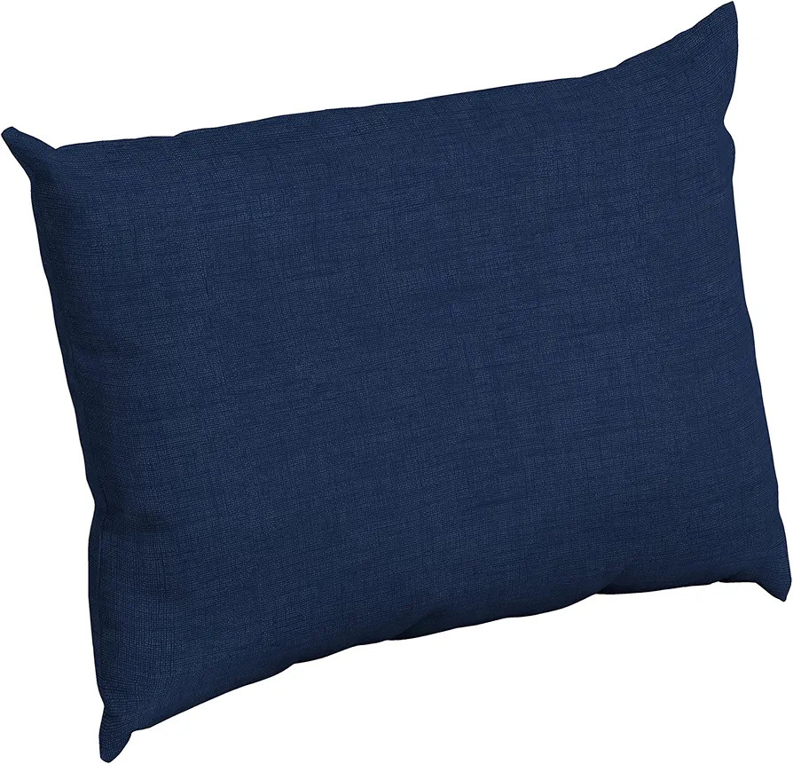 Arden Selections Outdoor Cushion Pillow Back, 23 x 17, Water Repellent, Fade Resistant 23 x 17, S... | Amazon (US)