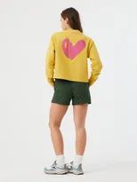 Love Without OV Cropped Crew SweatshirtA Heart | Outdoor Voices
