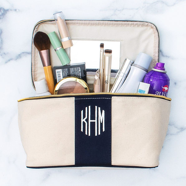 Monogrammed Essential Train Case | Marleylilly