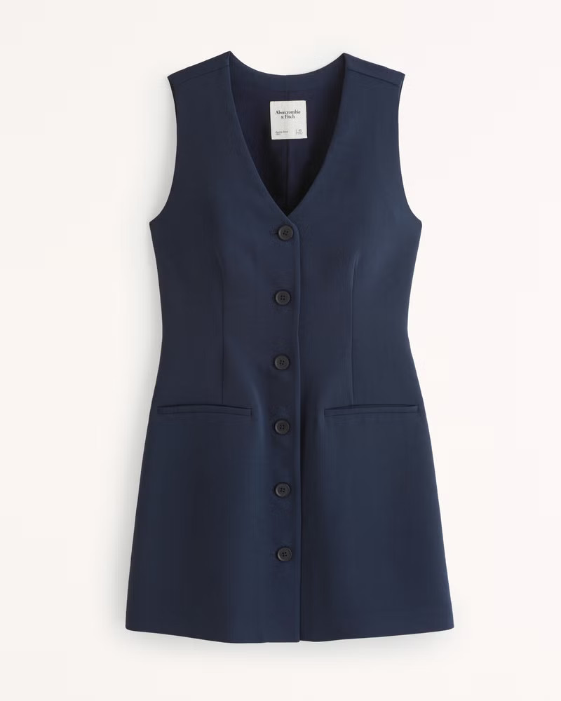 Vest Mini Dress | Abercrombie & Fitch (US)