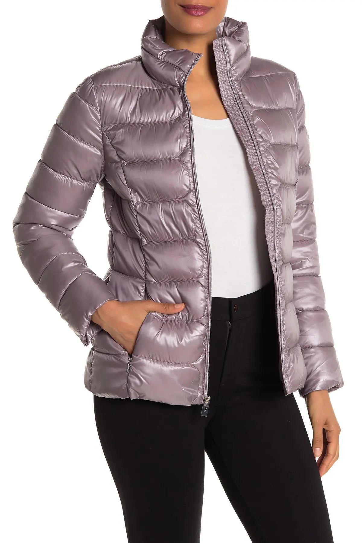 Via Spiga | Stand Collar Packable Puffer Jacket | Nordstrom Rack | Nordstrom Rack