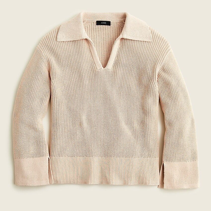 Relaxed collared sweater | J.Crew US