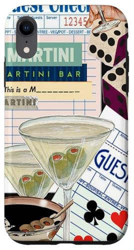iPhone XR Retro Aesthetic Girly Dirty Martini Collage Case | Amazon (US)