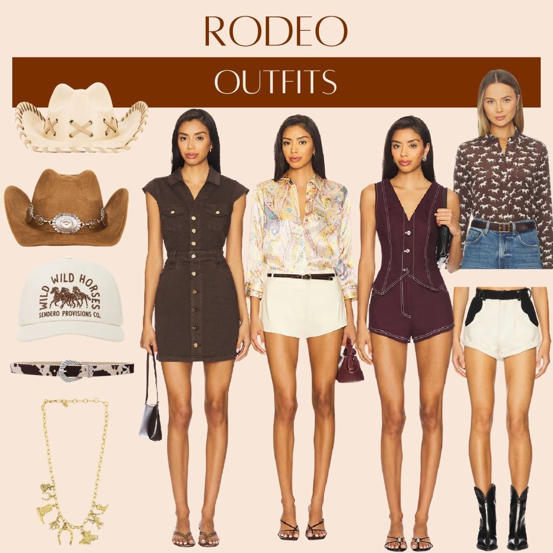 Rodeo outfits! #rodeo #rodeooutfit #concert #countryconcert #concertoutfit 

#LTKSeasonal #LTKootd