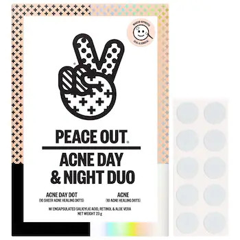 Acne Salicylic Acid Day & Night Duo - Peace Out | Sephora | Sephora (US)