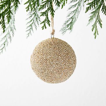 Beaded Ball Ornament | West Elm (US)