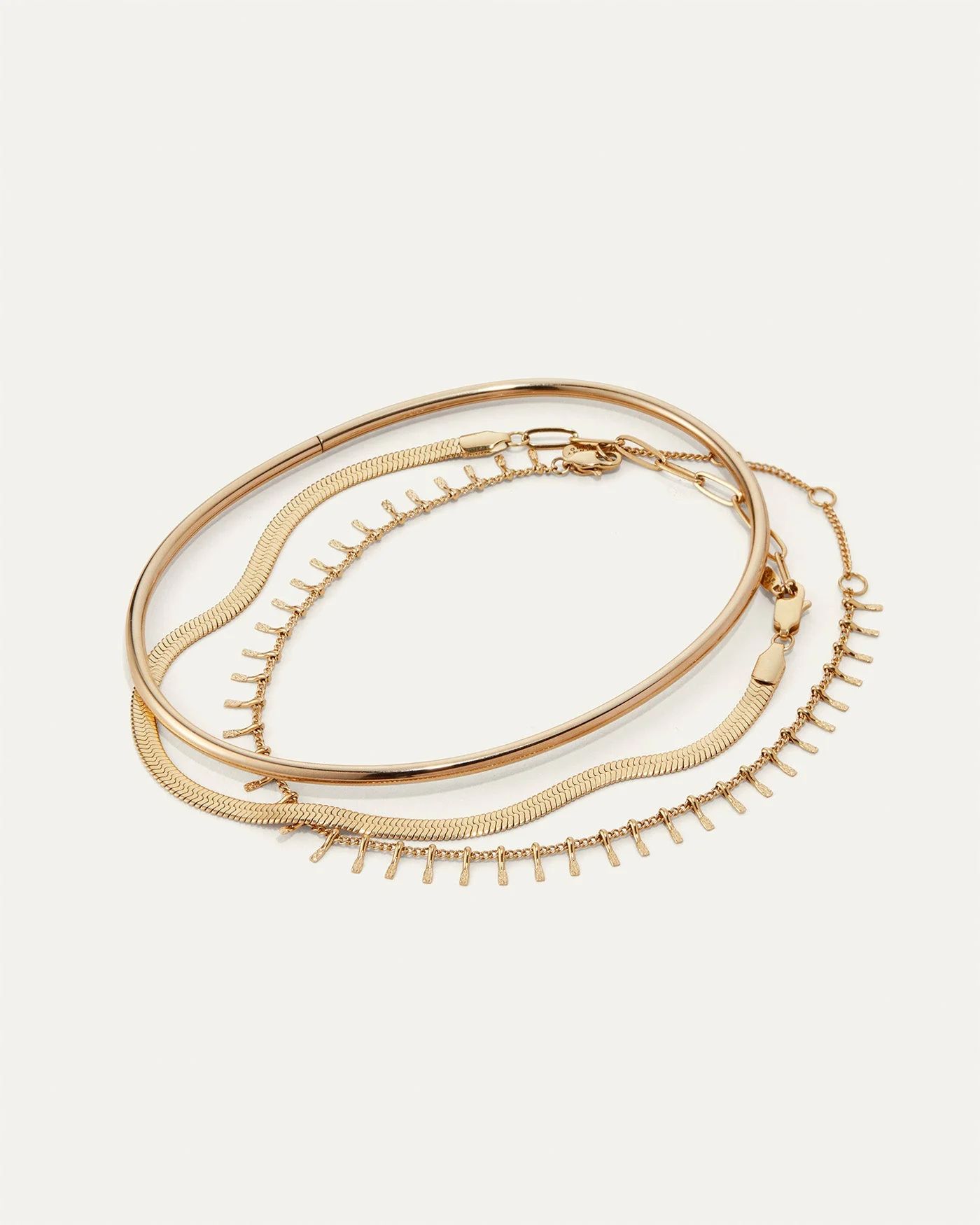 The Modern Anklet Stack | Jenny Bird (US)