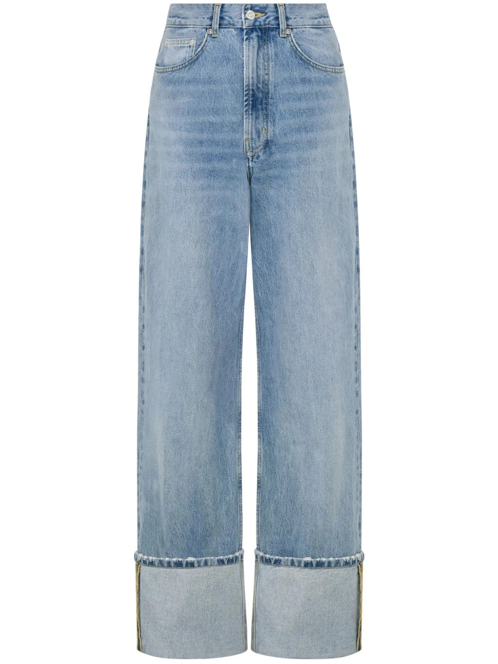 MOSCHINO JEANS straight-leg jeans - Blue | Farfetch Global