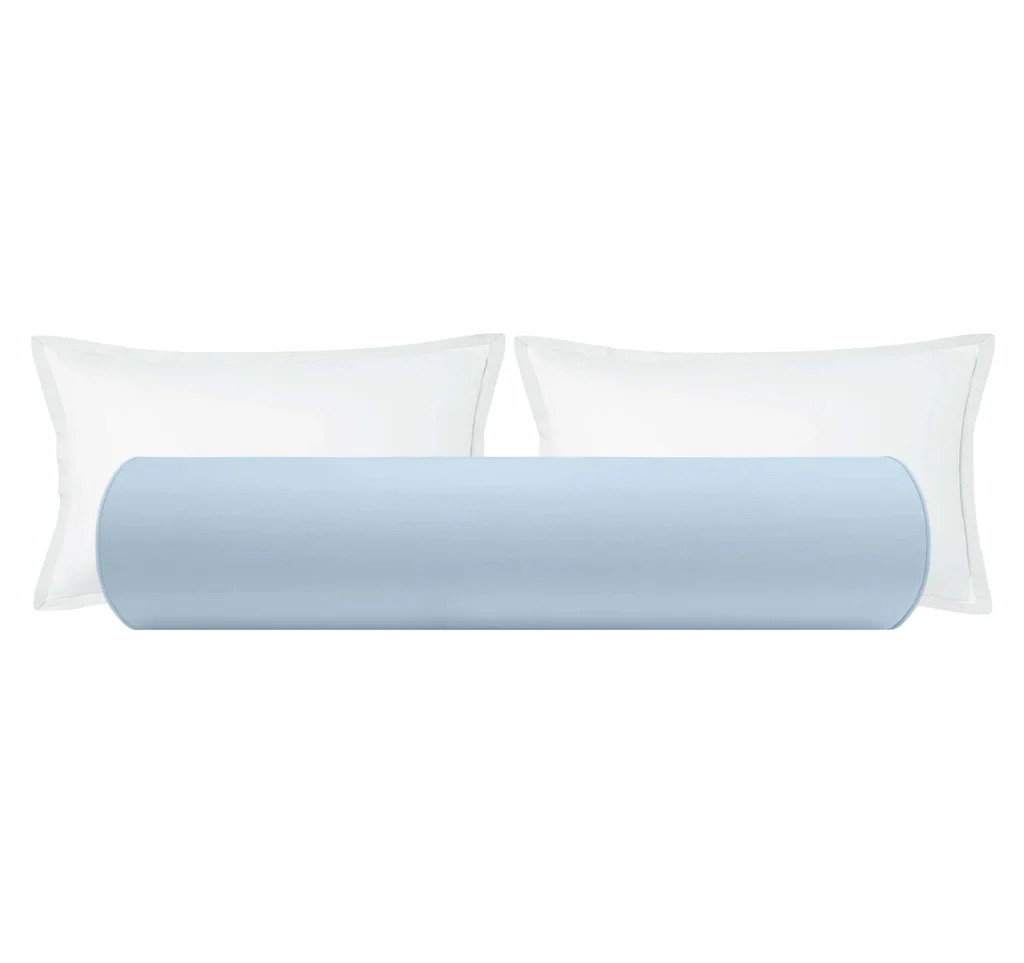THE BOLSTER :: CLASSIC LINEN // POWDER BLUE | LITTLE DESIGN COMPANY